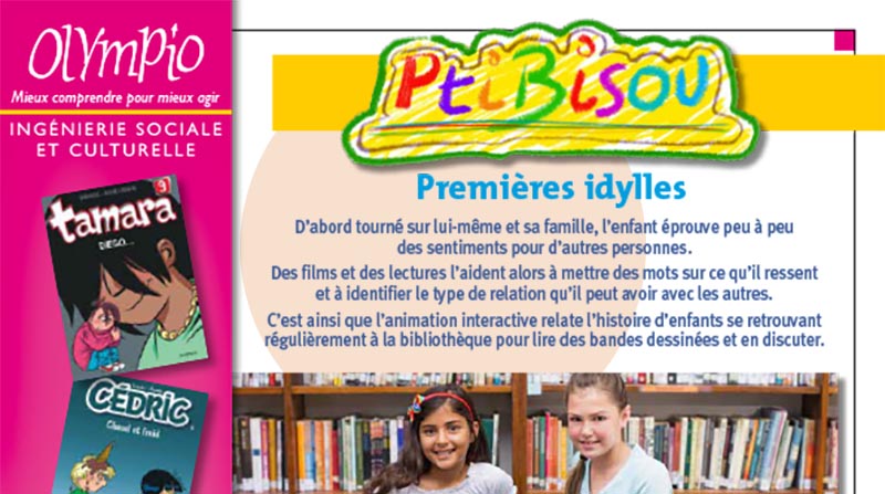 Ptibisou premières idylles