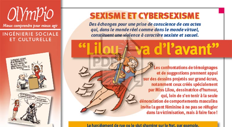 Sexisme - Cybersexisme "Lilou va d'l'avant"